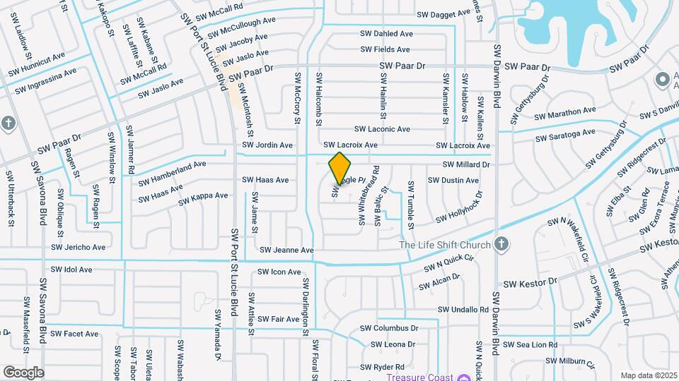 560 SW Nagle Pl Map and Location Details