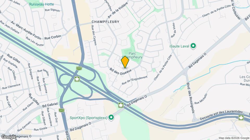 2605 Des Oiseaux Boul Map and Location Details