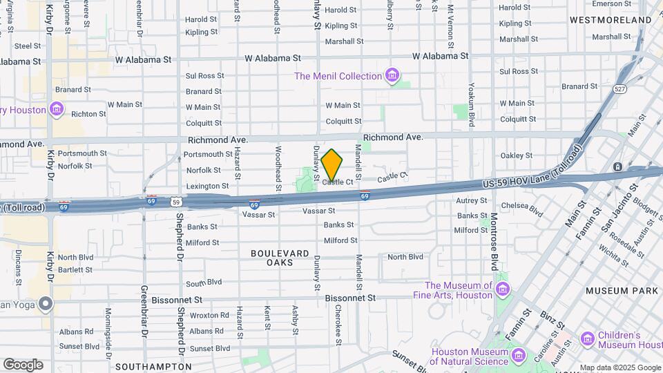 1637 Castle Ct Map and Location Details