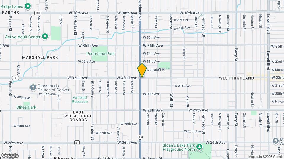 3140 Sheridan Blvd Map and Location Details