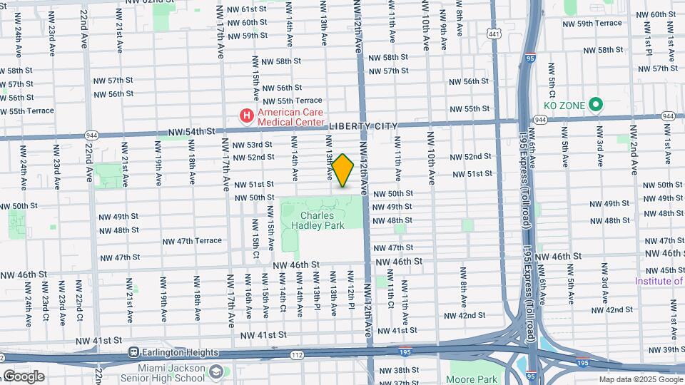 1275 NW 50th St Map and Location Details