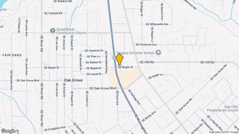 3033 SE Maple St Map and Location Details