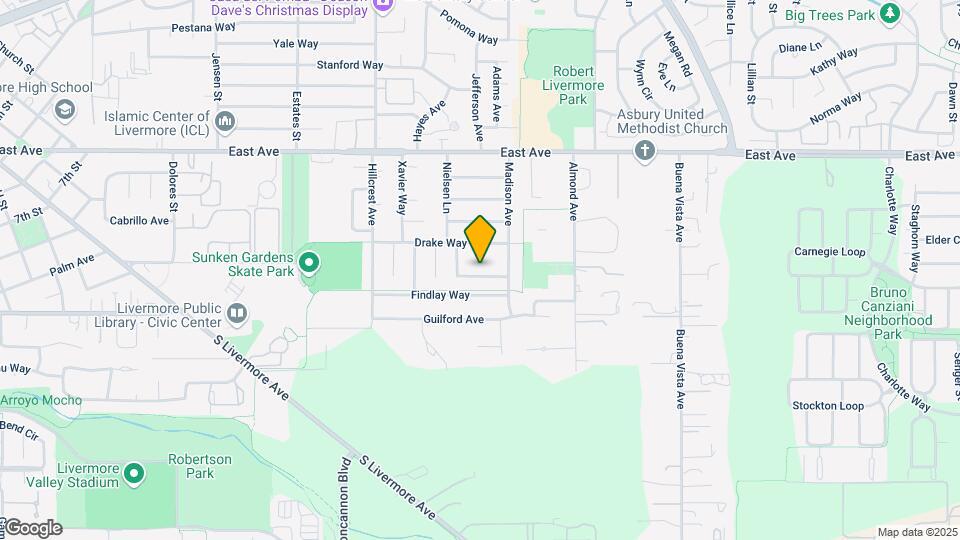 4308 Emory Way, Unit Livermore Area ADU Map and Location Details