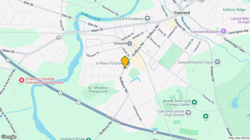 269 Sudbury Rd Map and Location Details