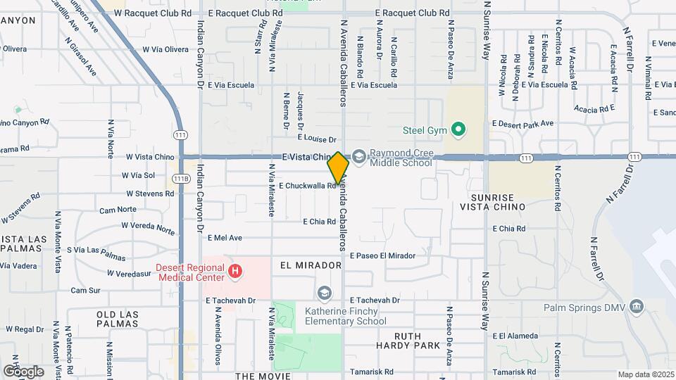 971 E Chuckwalla Rd Map and Location Details