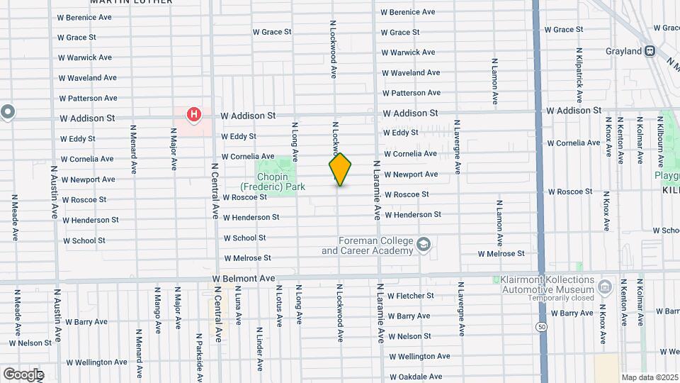3403 N Lockwood Map and Location Details