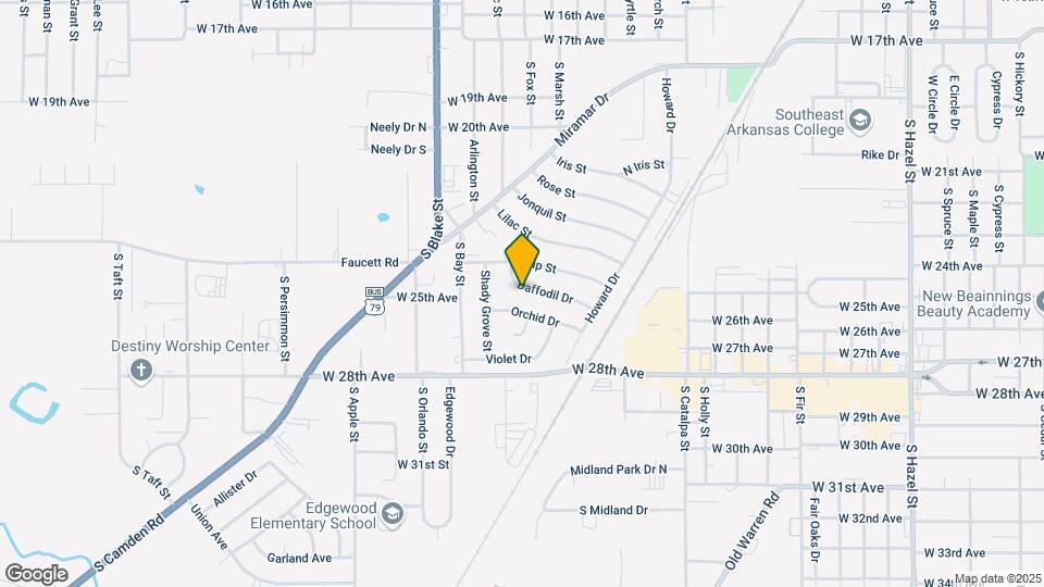 3306 Daffodil Dr Map and Location Details