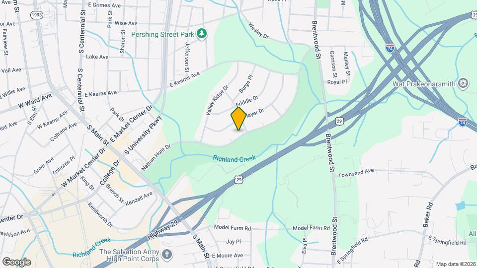 335 Nathan Hunt Dr Map and Location Details