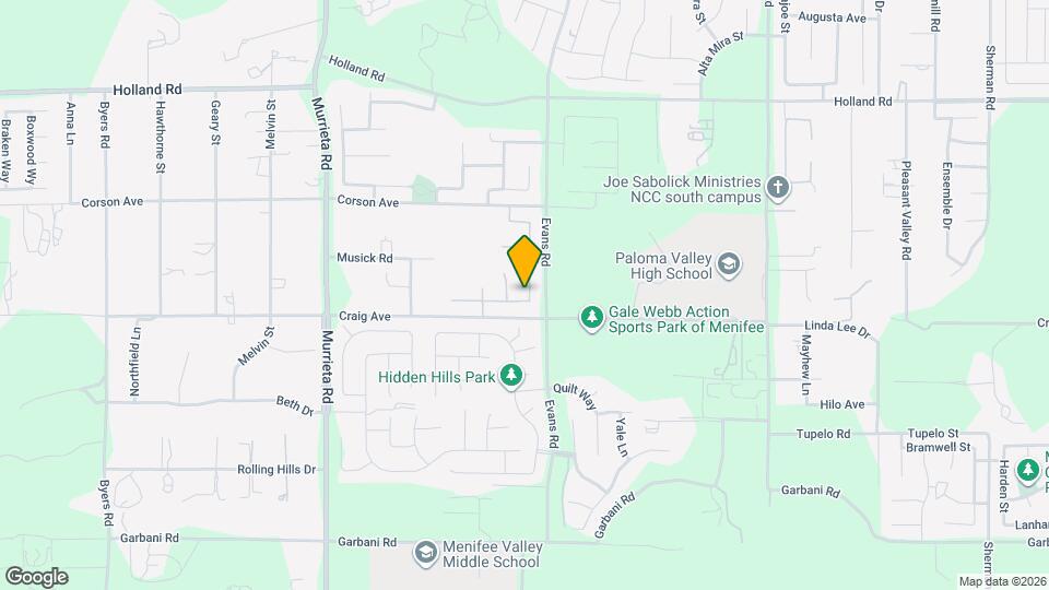 31631 Caprice Rd Mapa y Detalles de la Ubicación