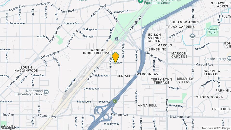 1806 Iris Ave Map and Location Details