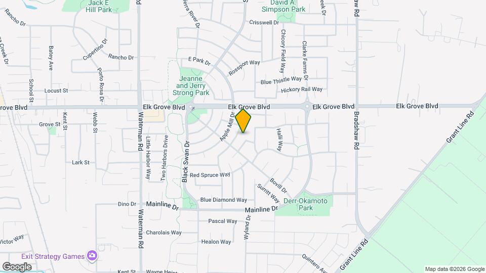 9650 Mindoka Way Mapa y Detalles de la Ubicación