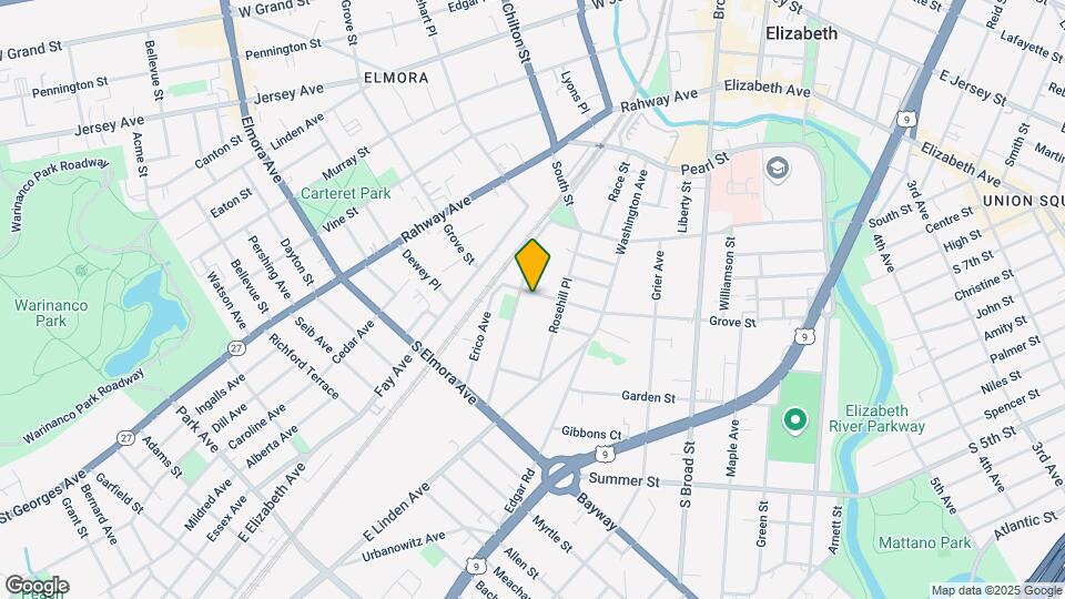 956 Grove St Map and Location Details