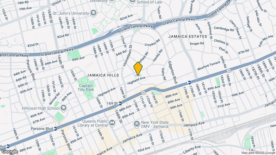 17205 Highland Ave Mapa y Detalles de la Ubicación