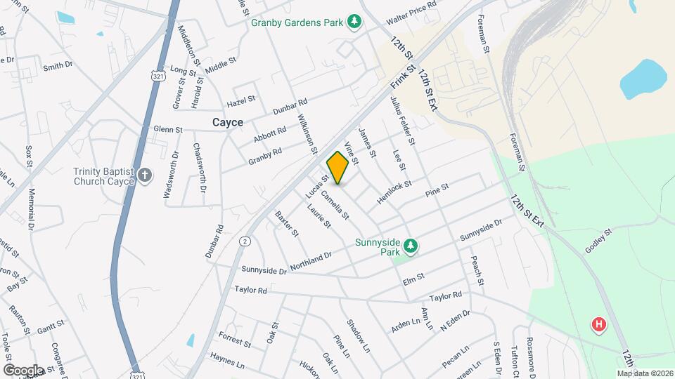 2314 Orchard St Map and Location Details