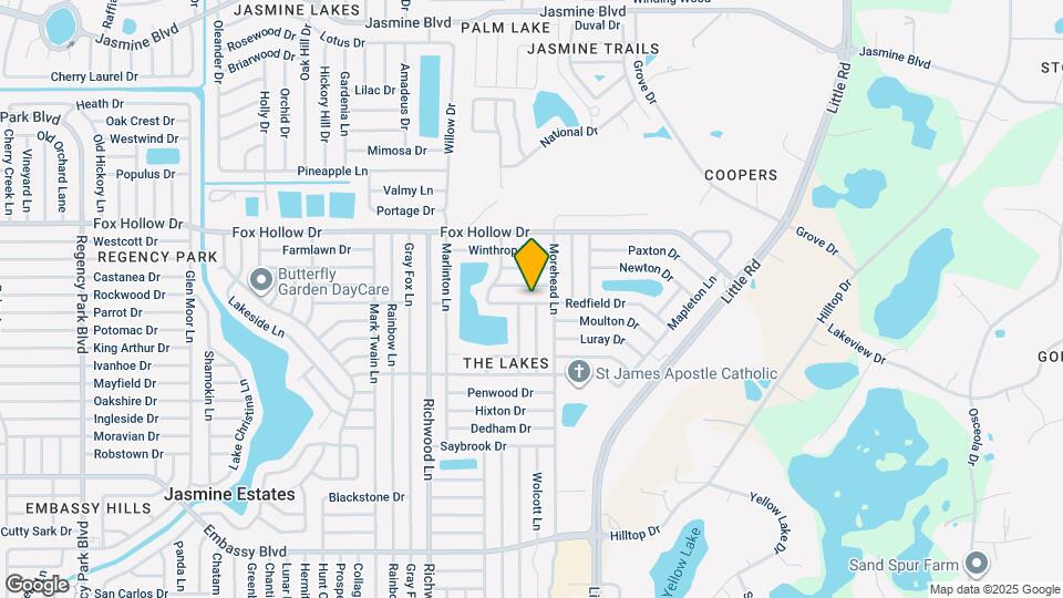 8233 Redfield Dr Mapa y Detalles de la Ubicación