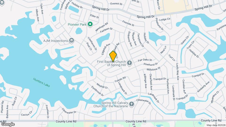 421 Briarwood Ln Map and Location Details