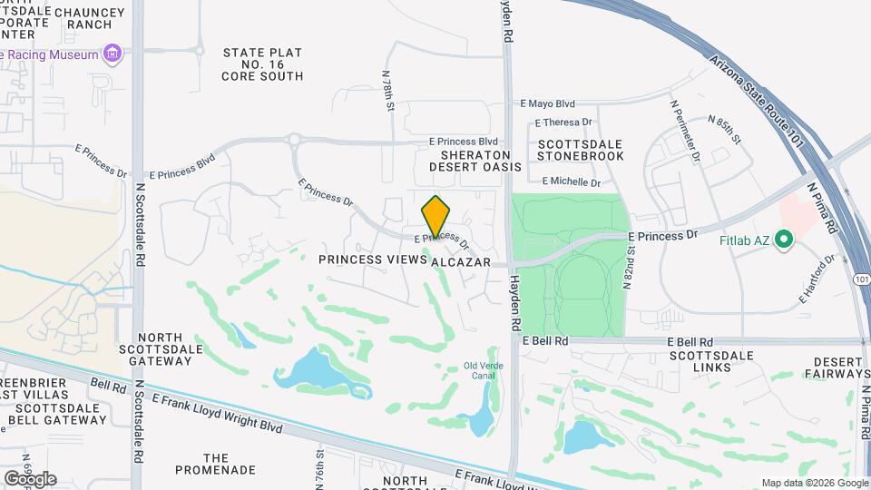 17444 N 79th St Map and Location Details