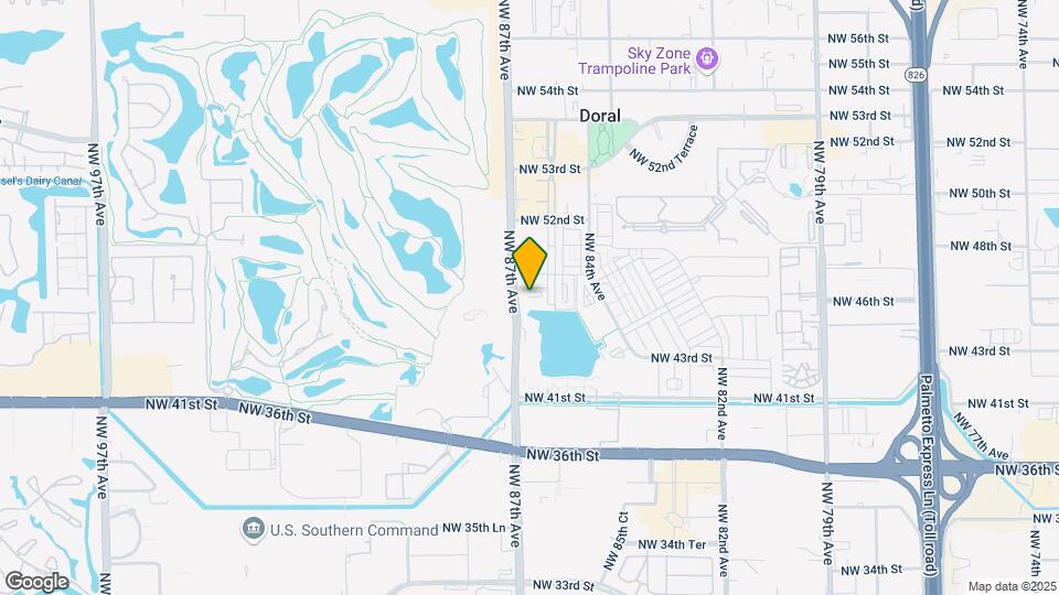 Overture Doral 55+ Active Adult Apartment Homes Mapa y Detalles de la Ubicación