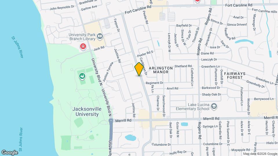 3124 Cesery Blvd Map and Location Details