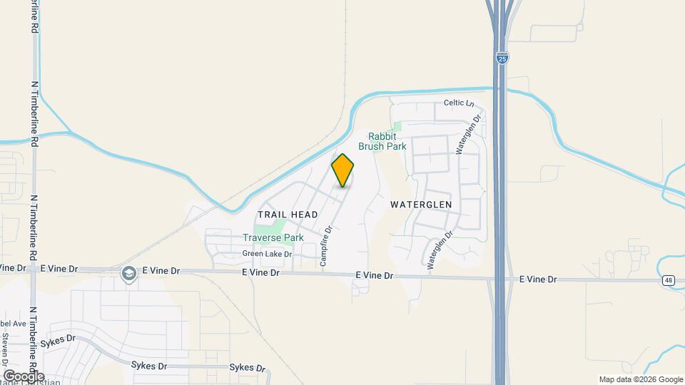 915 Campfire Dr Map and Location Details