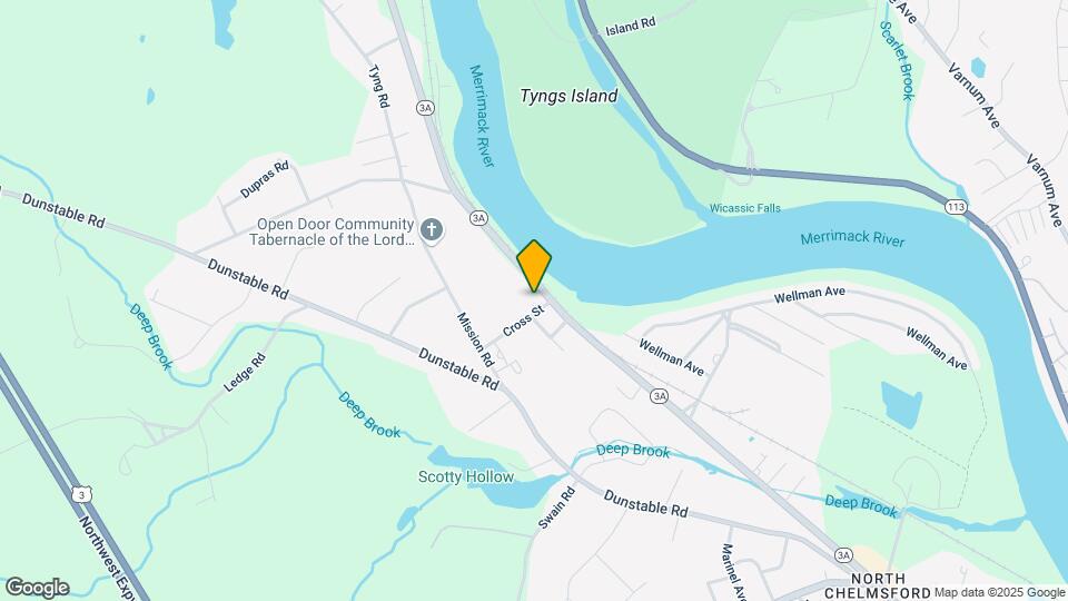 160 Tyngsboro Rd Map and Location Details