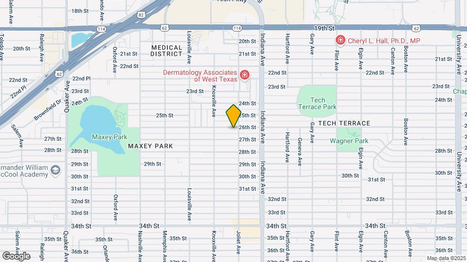 3505 26th St Map and Location Details