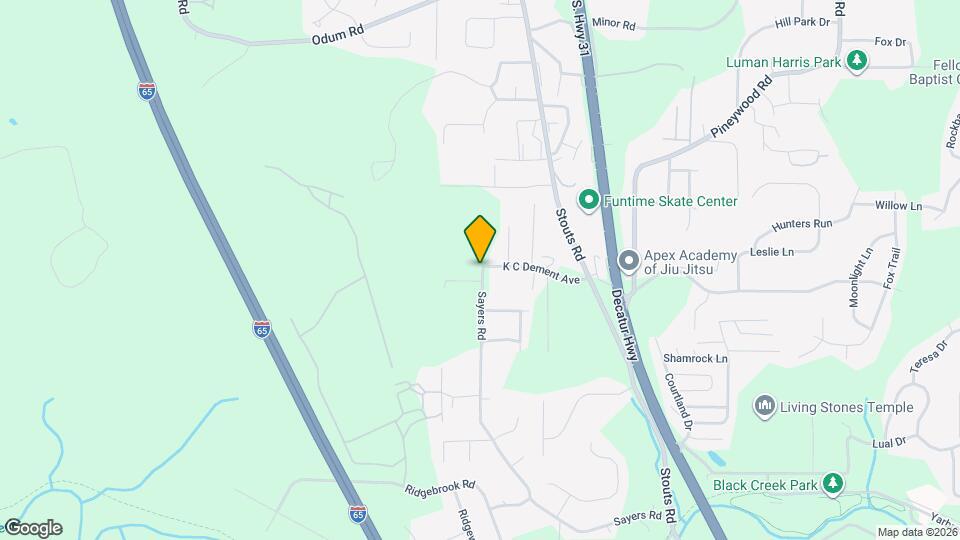 3186 Sayers Rd Map and Location Details