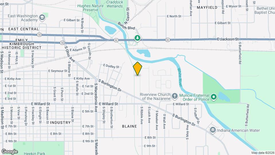 707 S Luick Ave Map and Location Details