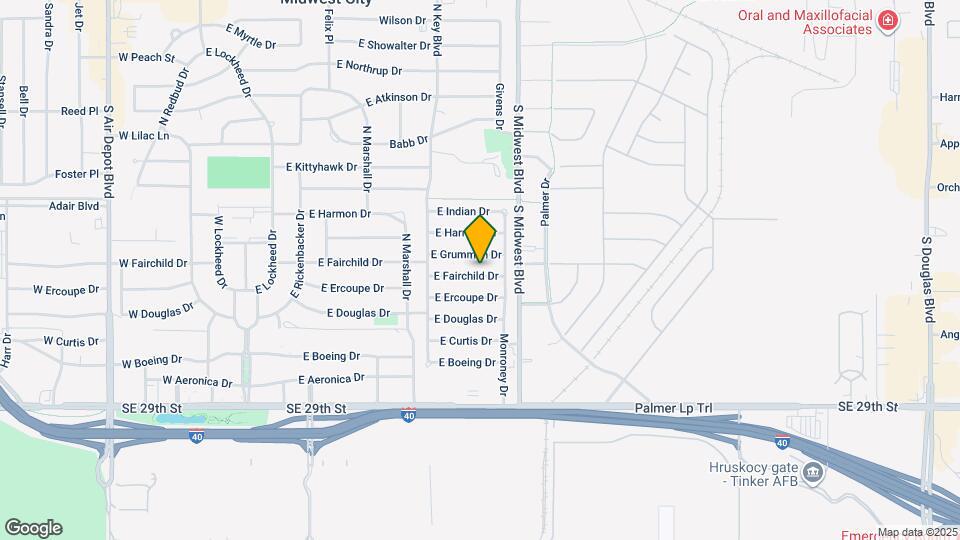 533 E Fairchild Dr Map and Location Details