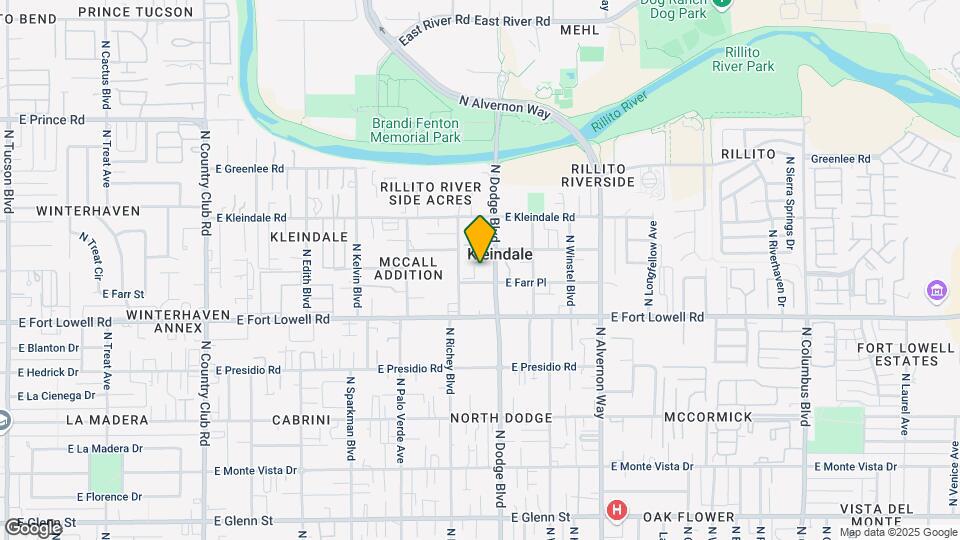 3305-3319 N Dodge Blvd Mapa y Detalles de la Ubicación