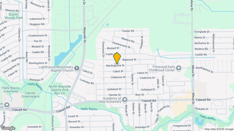 8210 Sterlingshire St Map and Location Details