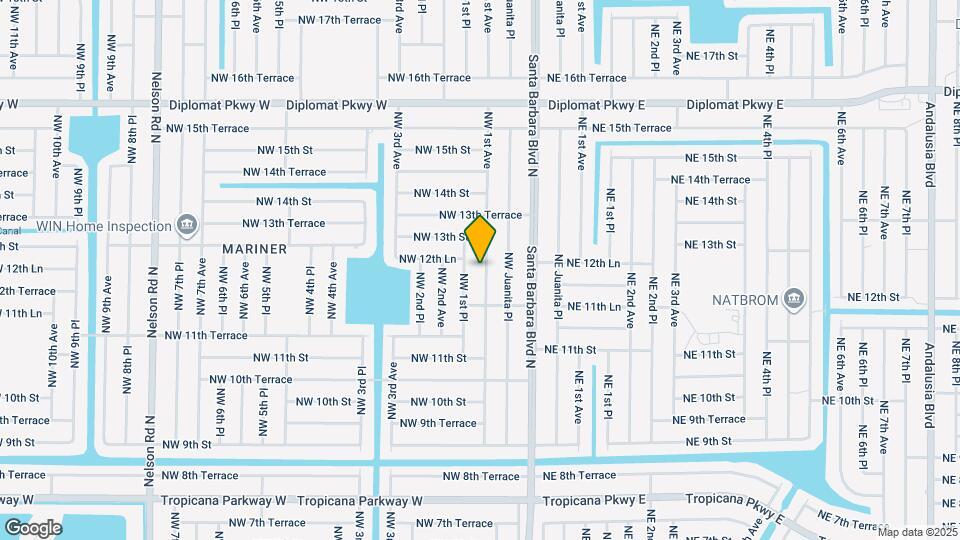 1156 NW 1st Ave Map and Location Details