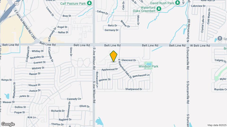 919 Crestwood Dr Map and Location Details