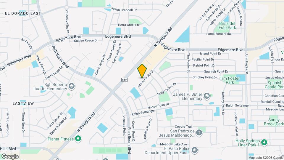 3329 Scarlet Point Dr Map and Location Details