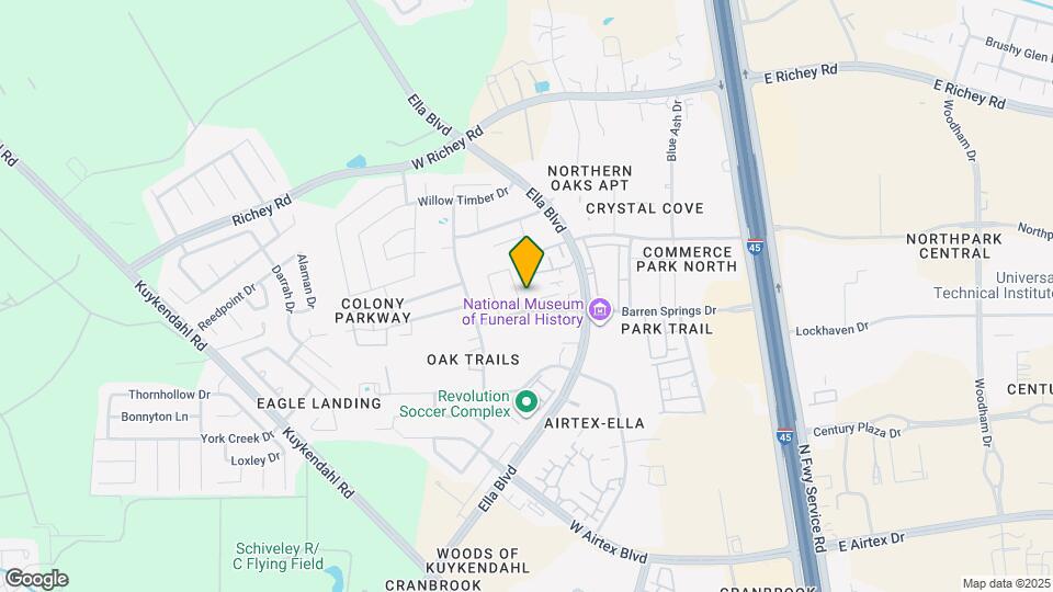 14918 Huntington Willow Ln Map and Location Details