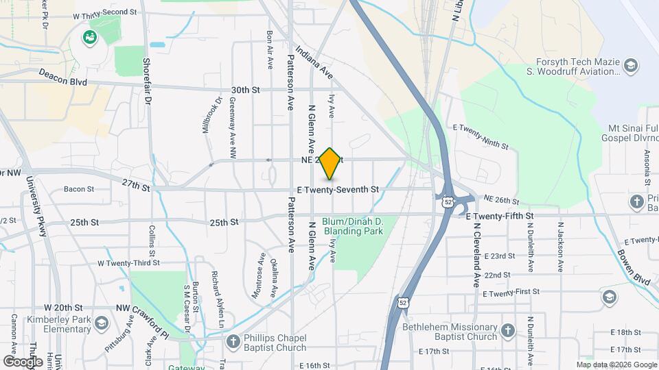 421 E Twenty-Seventh St Map and Location Details