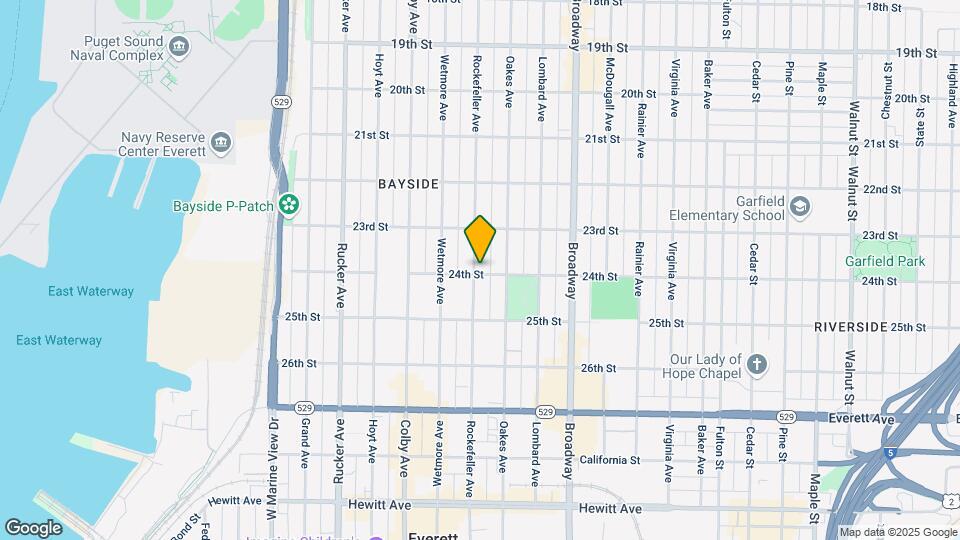 2331 Rockefeller Ave Map and Location Details