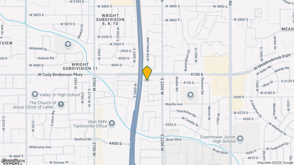 2311 W 4130 S Map and Location Details