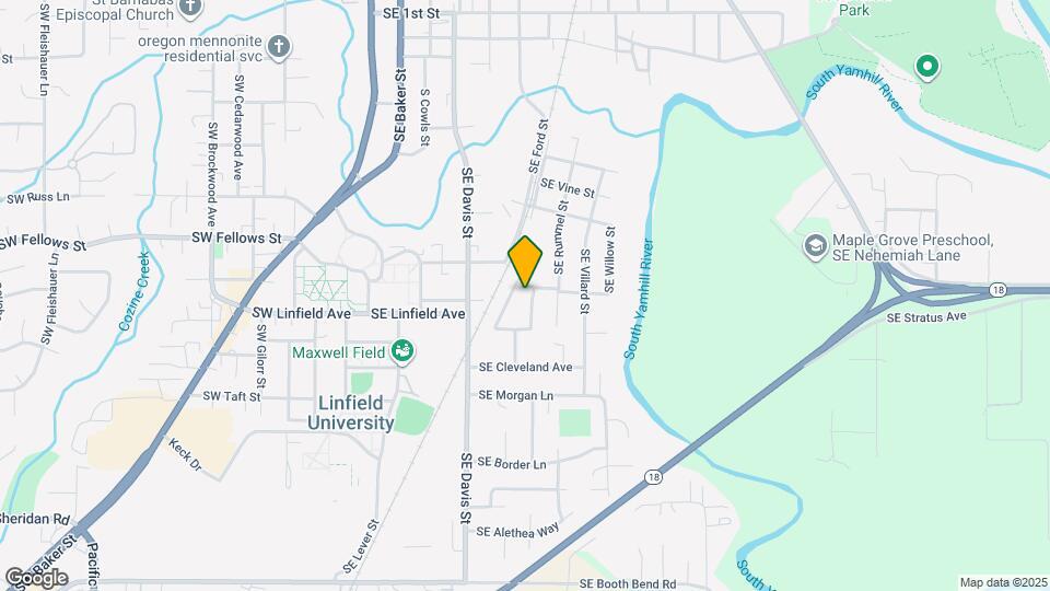 1115 SE Rollins Ave Mapa y Detalles de la Ubicación