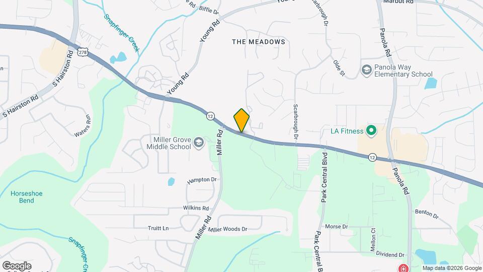 Thicket Apartments Map and Location Details