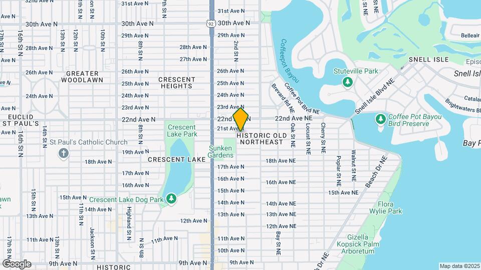 181 20th Ave N, Unit Alley Map and Location Details