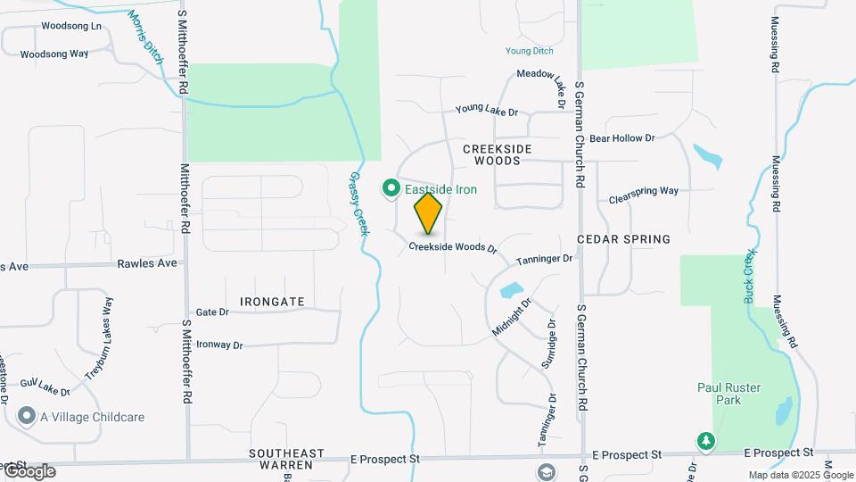 10604 Creekside Woods Dr Map and Location Details