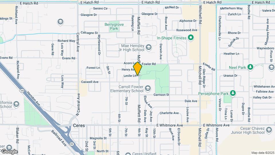 2532 Leslie Ln Mapa y Detalles de la Ubicación