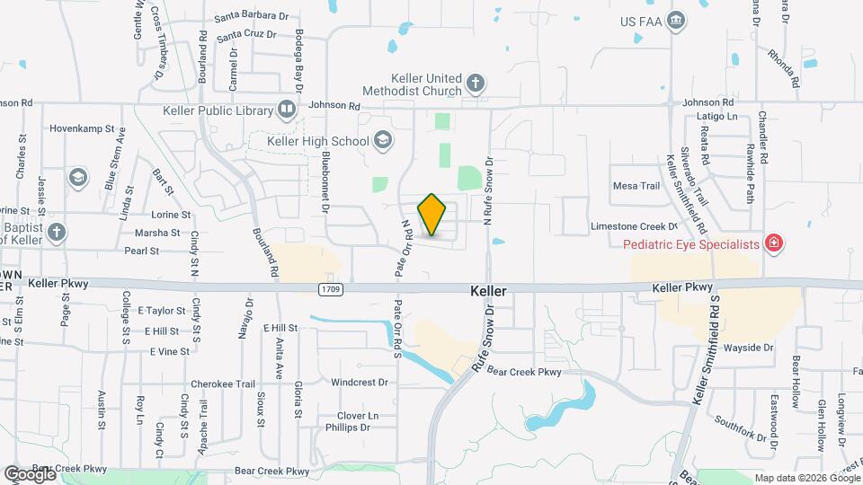 926 Meadow Cir S Map and Location Details