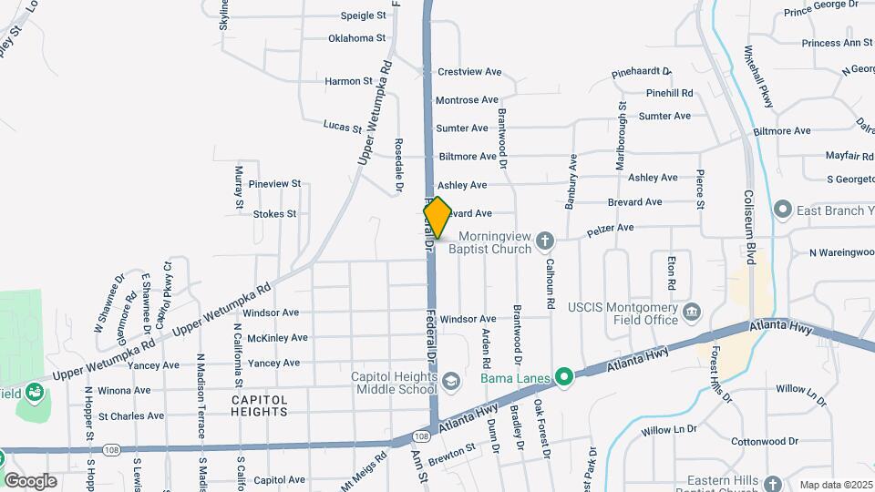 644 Federal Dr Map and Location Details
