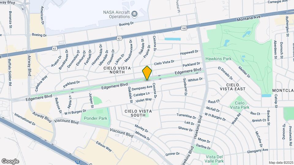 8208 Edgemere Blvd Map and Location Details
