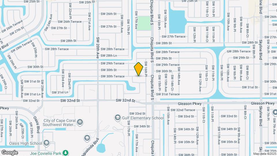 1700 SW 30th Terrace Map and Location Details