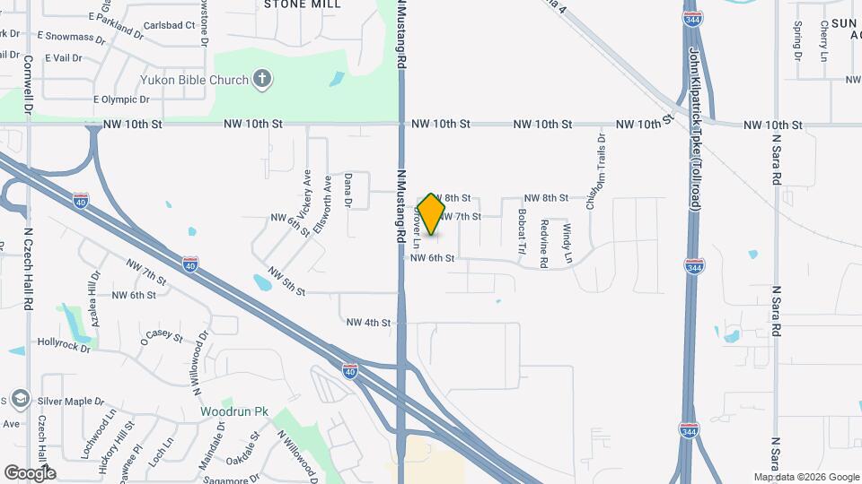 709 Abilene Way Map and Location Details