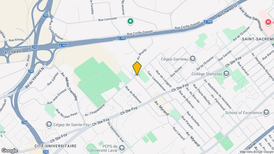 2131 Chapdelaine Av Map and Location Details