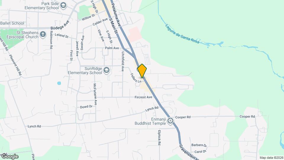 940 Gravenstein Hwy S Map and Location Details